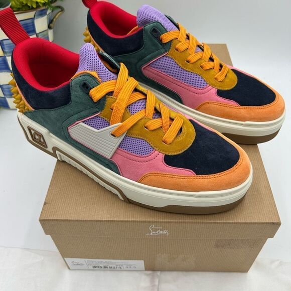 Men’s Christian Louboutin, Astroloubi low top sneakers size 42.5 - Picture 4 of 10